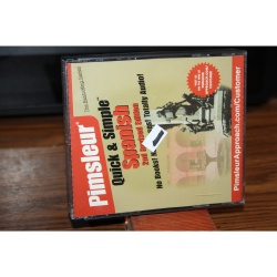 Pimsleur Spanish Quick & Simple Course - Level 1 Lessons 1-8 Spanish (2002, CD)
