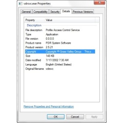 Tektronix Profile PDR200 System Drive 050-3262-41 Seagate ST9840AG PDR200-005