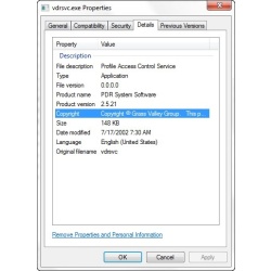 Tektronix Profile PDR200 System Drive 050-3262-41 Seagate ST9840AG PDR200-013