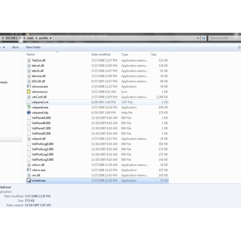 Tektronix Profile PDR200 System Drive 050-3262-41 Seagate ST9840AG PDR200-015