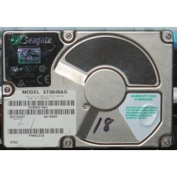 Tektronix Profile PDR200 System Drive 050-3262-41 Seagate ST9840AG PDR200-018