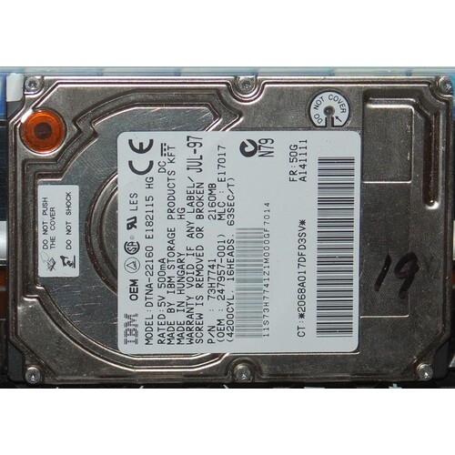 Tektronix Profile PDR200 System Drive 050-3262-41 IBM DTNA-22160 PDR200-019