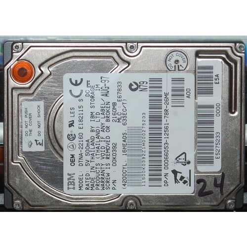 Tektronix Profile PDR200 System Drive 050-3262-41 IBM DTNA-22160 PDR200-024