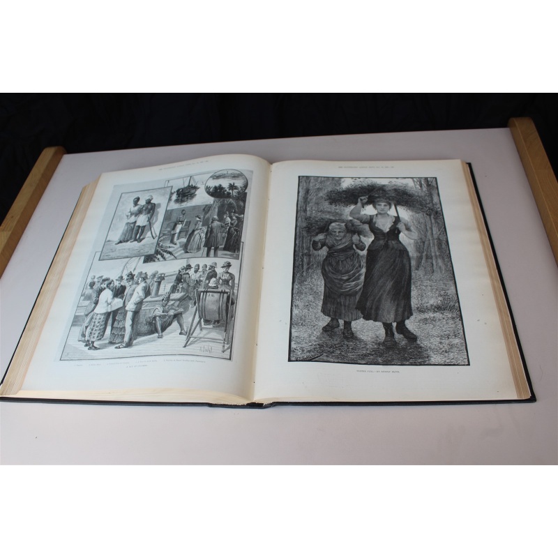 1889 JULY - DEC. Illustrated London News Bound Volume 95