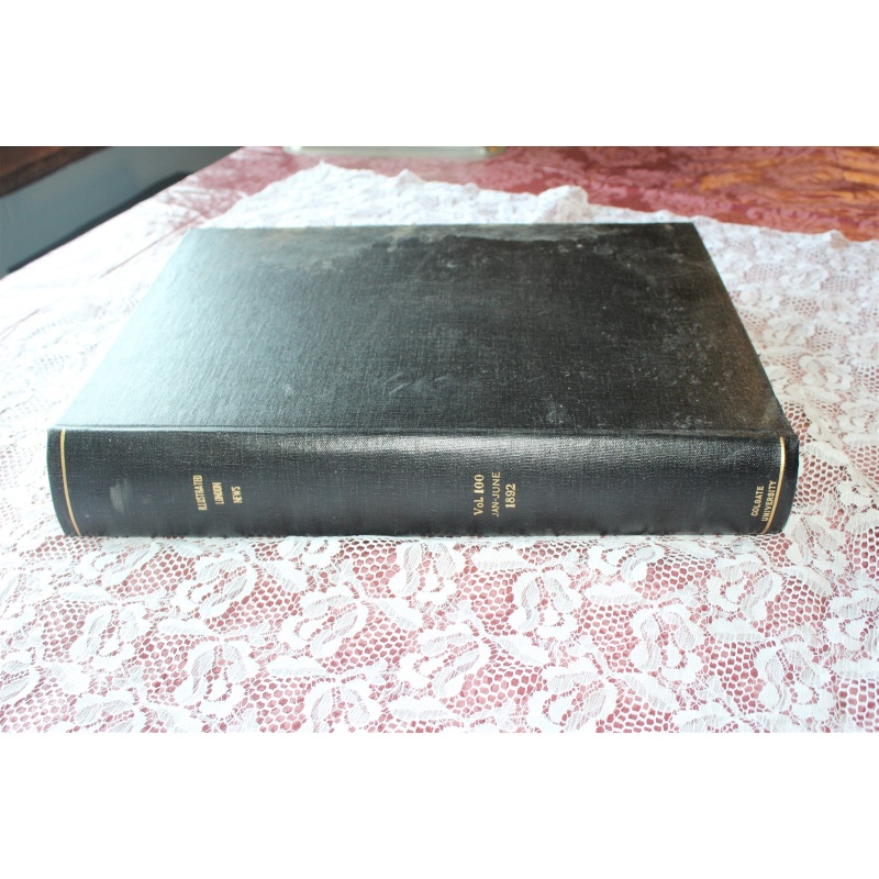 1892 JAN.- JUNE Illustrated London News Bound Volume 100