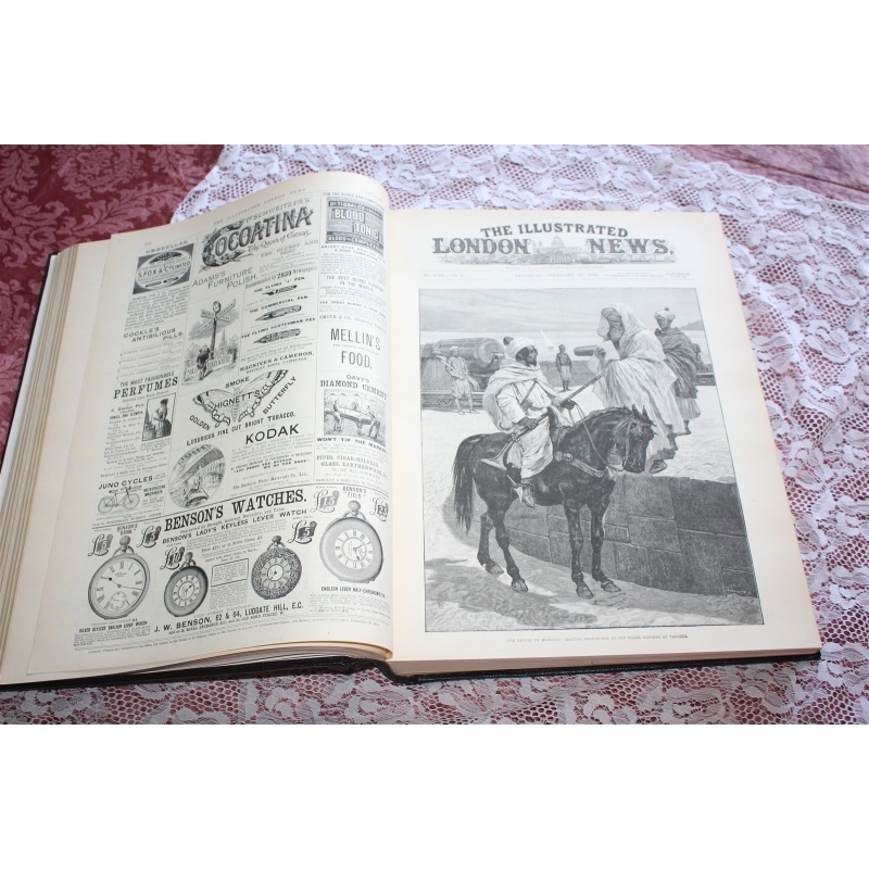 1892 JAN.- JUNE Illustrated London News Bound Volume 100
