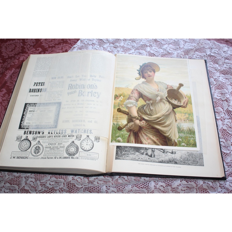 1892 JAN.- JUNE Illustrated London News Bound Volume 100