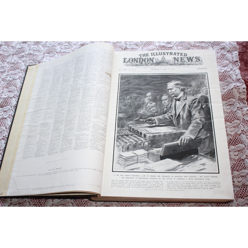 1915 JULY - DEC. Illustrated London News Bound Volume 147