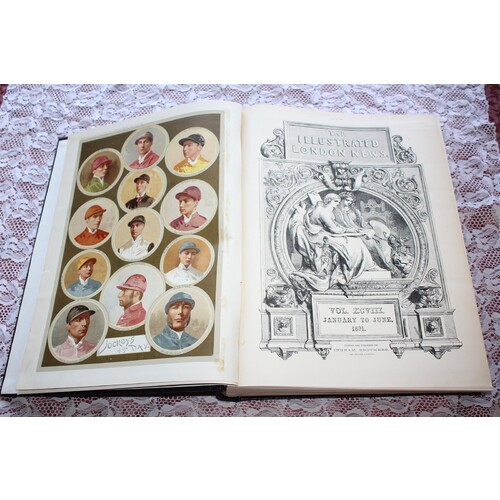 1891 JAN. - JUNE Illustrated London News Bound Volume 98