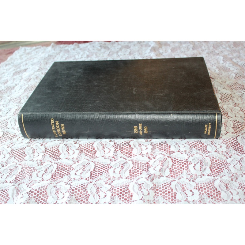 1960 JAN -JUNE Illustrated London News Bound Volume 236