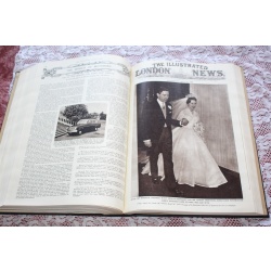 1960 JAN -JUNE Illustrated London News Bound Volume 236