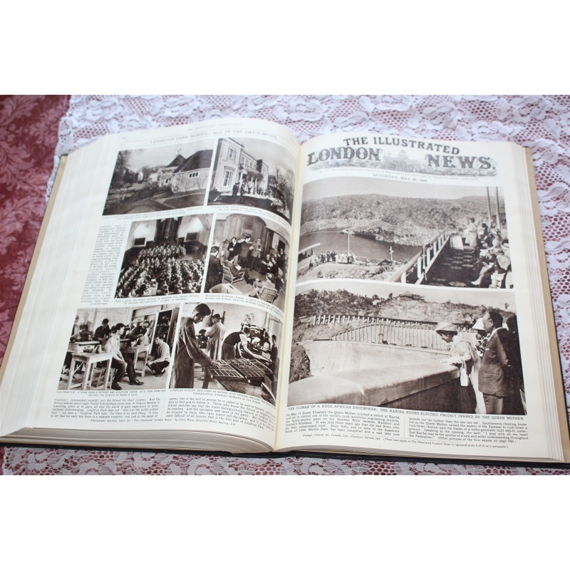 1960 JAN -JUNE Illustrated London News Bound Volume 236