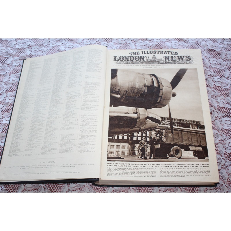 1948 JULY - DEC. Illustrated London News Bound Volume 213