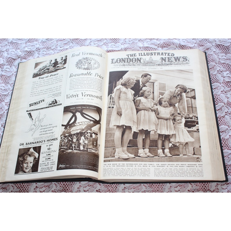 1948 JULY - DEC. Illustrated London News Bound Volume 213