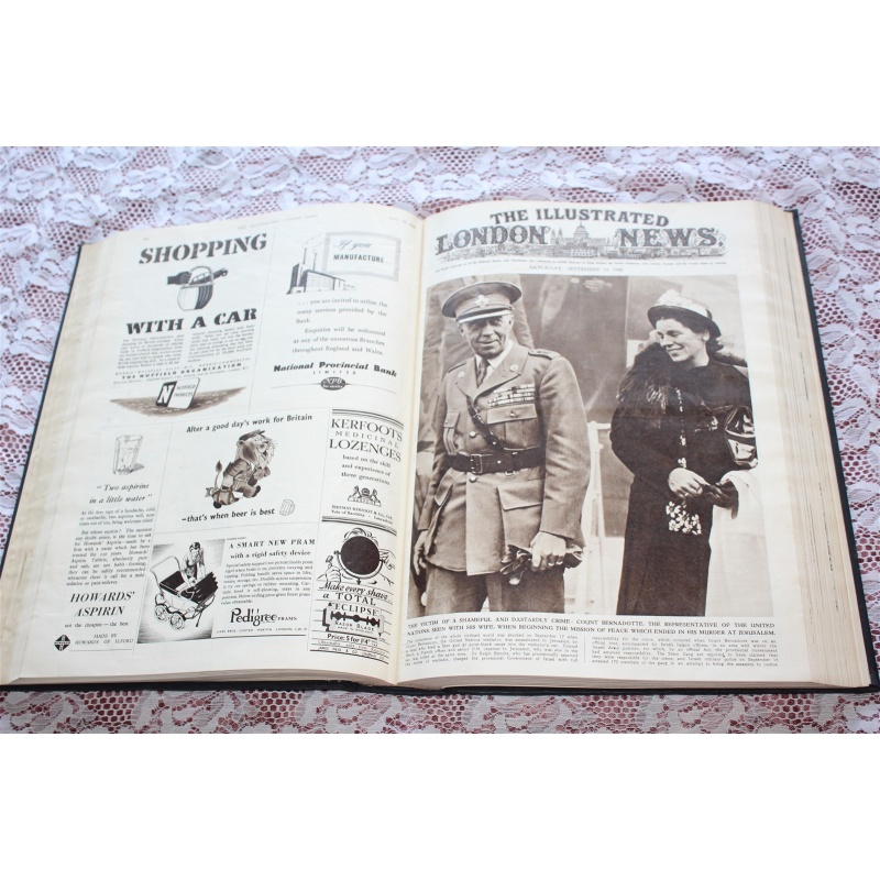 1948 JULY - DEC. Illustrated London News Bound Volume 213