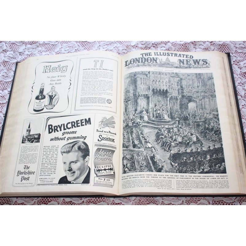 1947 JULY - DEC. Illustrated London News Bound Volume 211