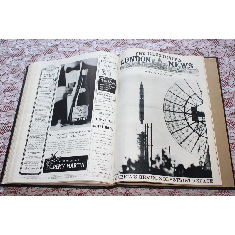 1965 JAN.- MARCH Illustrated London News Bound Volume 246