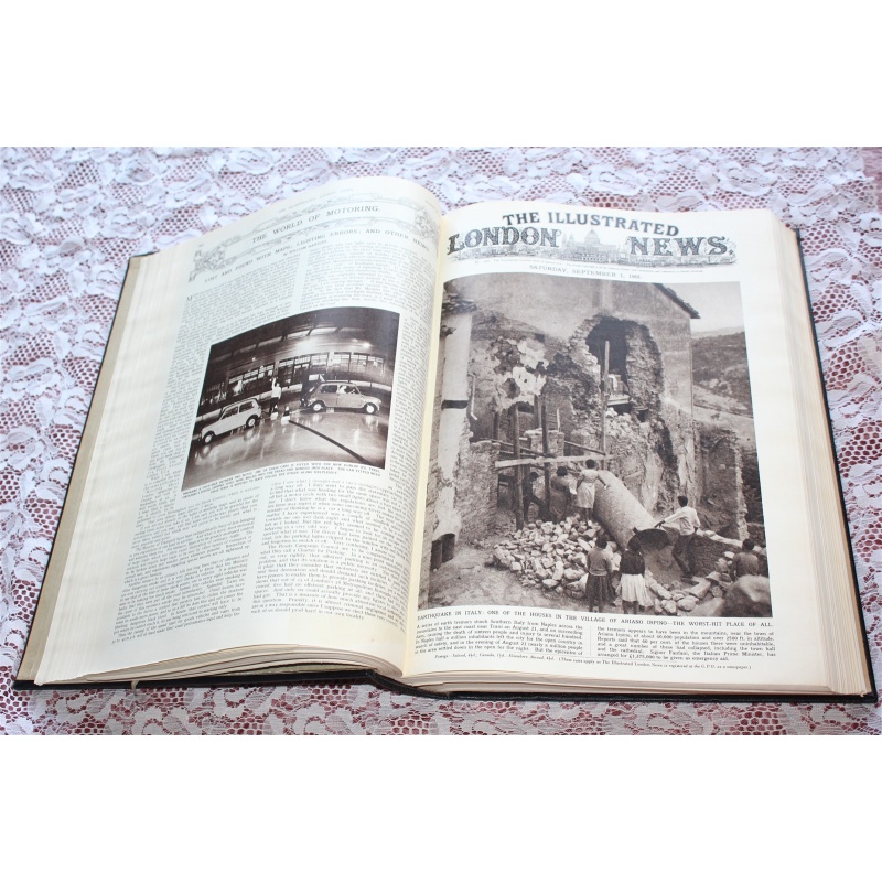 1962 JULY - DEC. Illustrated London News Bound Volume 241