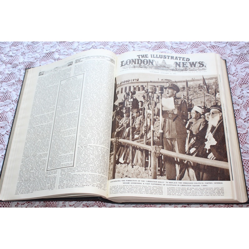 1953 JAN - JUNE Illustrated London News Bound Volume 222