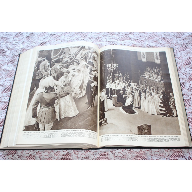 1953 JAN - JUNE Illustrated London News Bound Volume 222