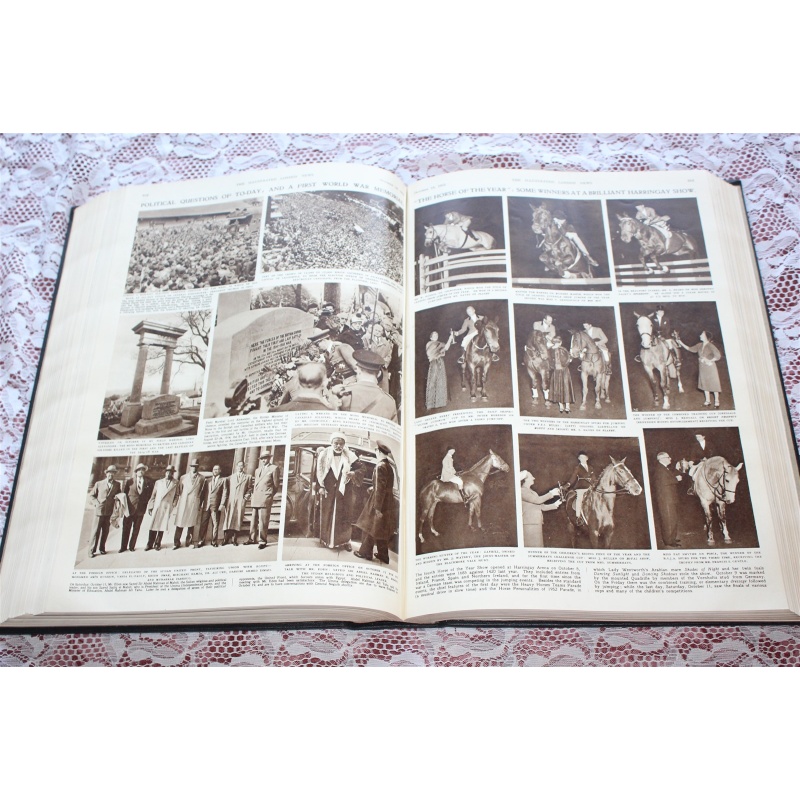 1952 JULY - DEC. Illustrated London News Bound Volume 221
