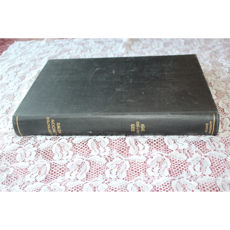 1959 JULY - DEC. Illustrated London News Bound Volume 235