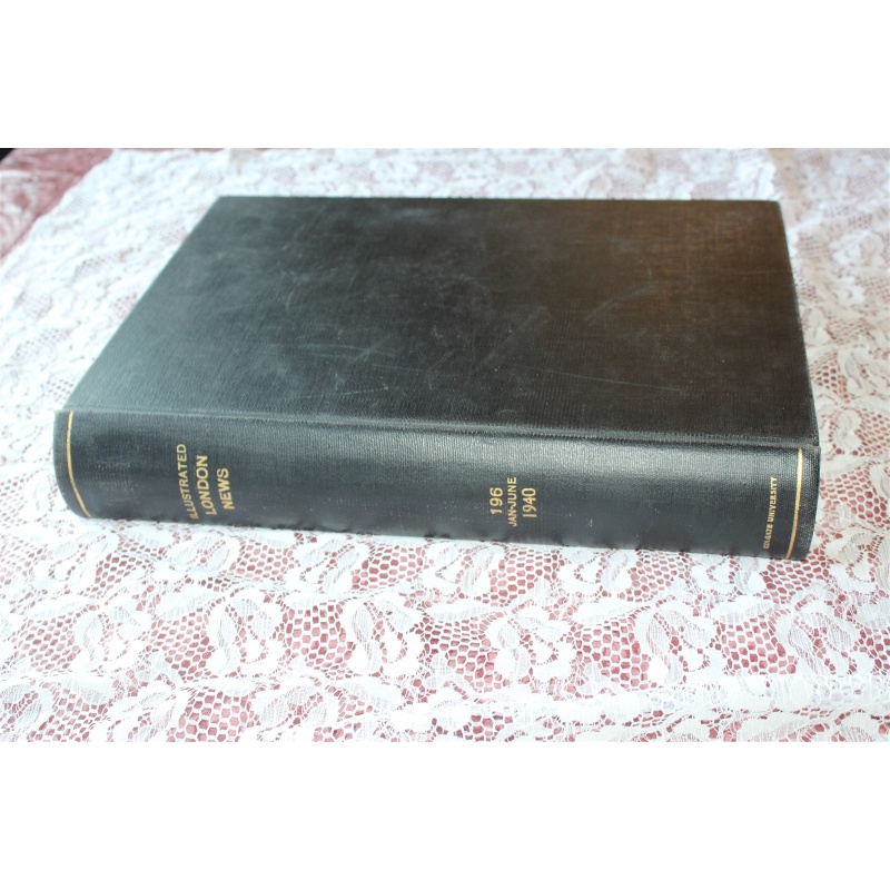 1940 JAN - JUNE ILLUSTRATED LONDON NEWS VOLUME 196