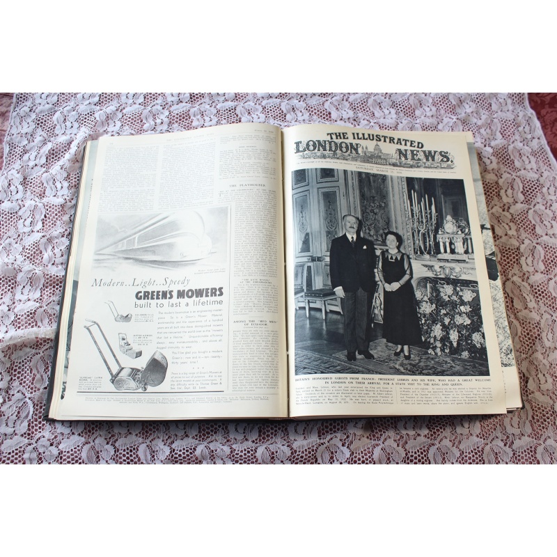 1939 ILLUSTRATED LONDON NEWS JAN. - JUNE VOL. 194