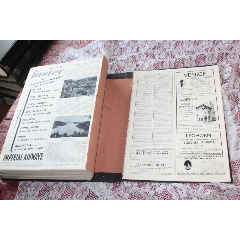 1939 ILLUSTRATED LONDON NEWS JAN. - JUNE VOL. 194