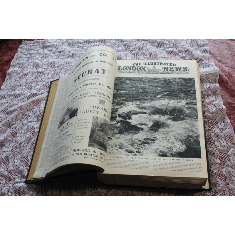 1937 JAN - JUNE ILLUSTRATED LONDON VOL.190