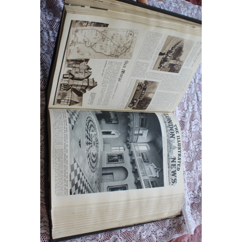 1937 JAN - JUNE ILLUSTRATED LONDON VOL.190