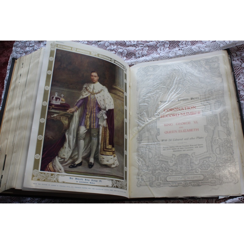 1937 JAN - JUNE ILLUSTRATED LONDON VOL.190