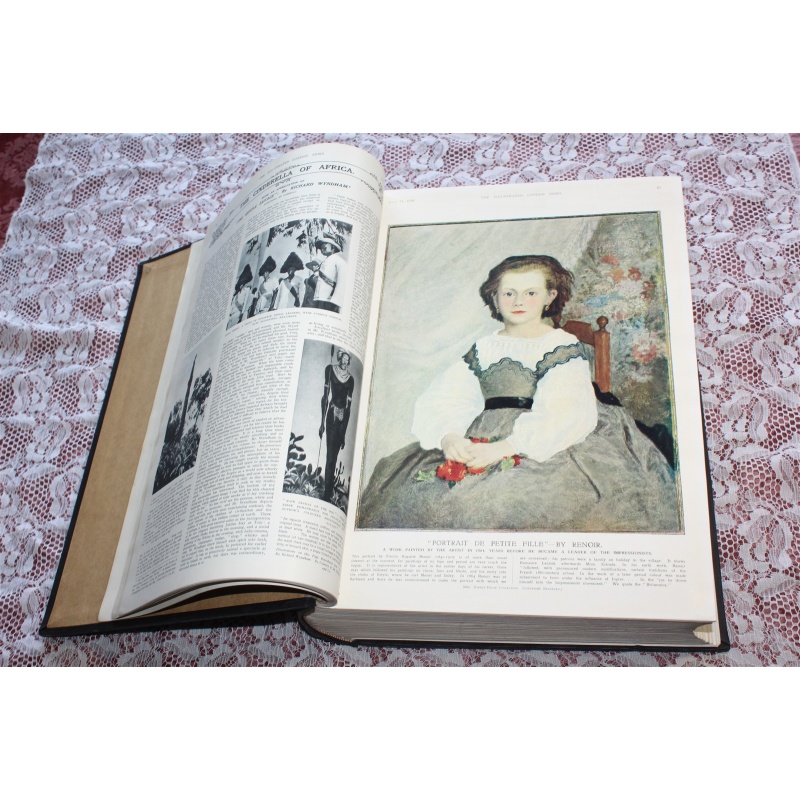 1936 JULY -DEC. ILLUSTRATED LONDON NEWS VOL. 189