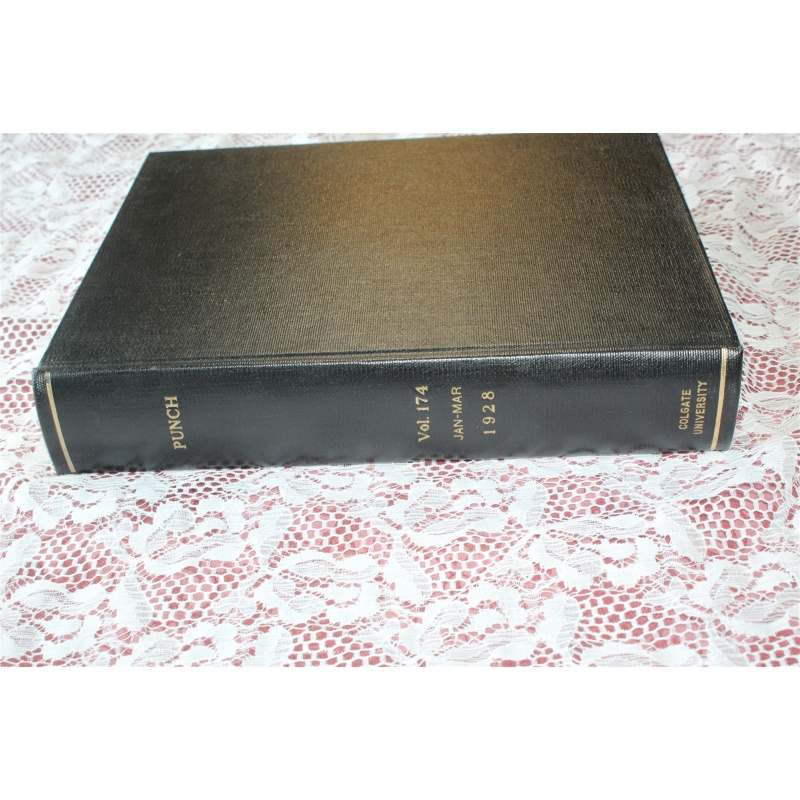1928 JAN - MARCH Punch Magazine Bound Compilation Volume 174