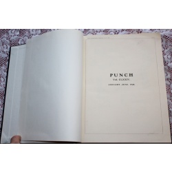 1928 JAN - MARCH Punch Magazine Bound Compilation Volume 174