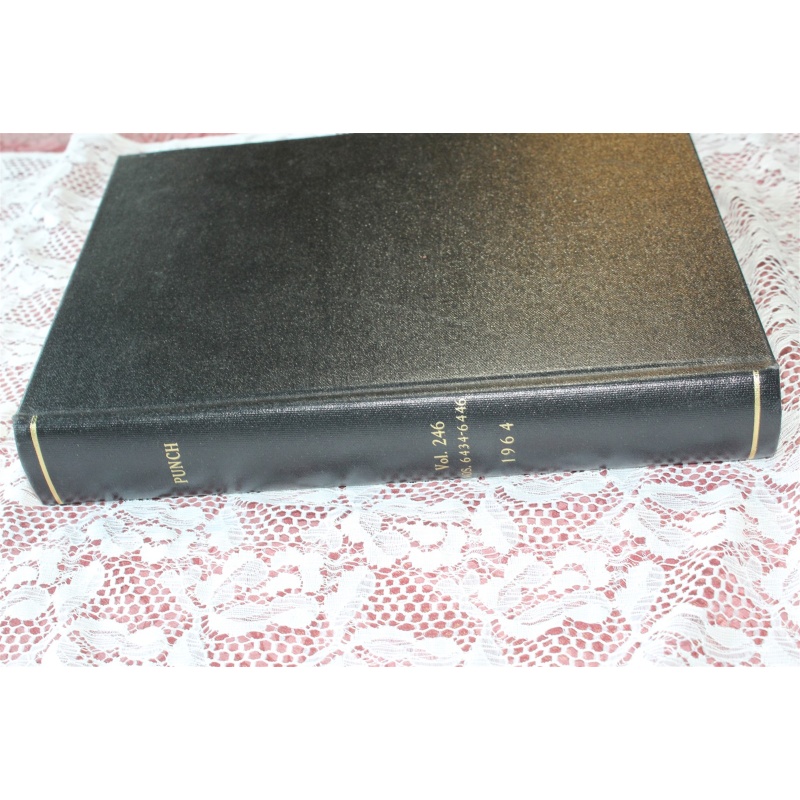 1964 NOS. 6434-6446 Punch Magazine Bound Compilation Volume 246