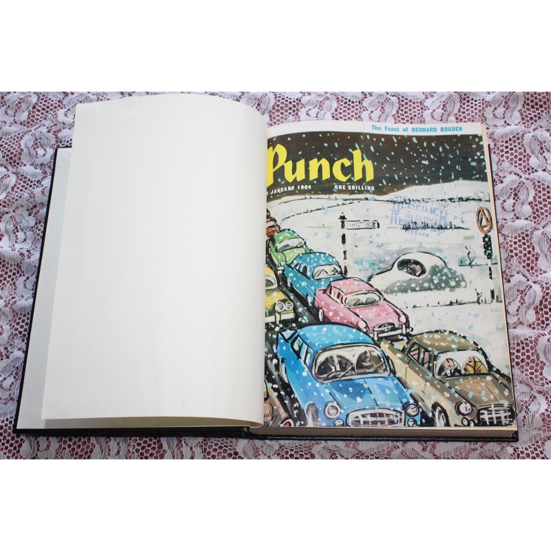 1964 NOS. 6434-6446 Punch Magazine Bound Compilation Volume 246