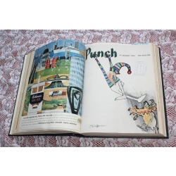 1964 NOS. 6434-6446 Punch Magazine Bound Compilation Volume 246