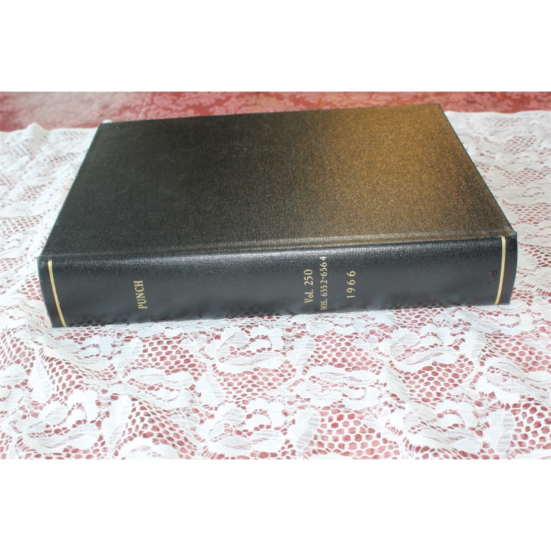 1966 NOS. 6552-6564 Punch Magazine Bound Compilation Volume 250