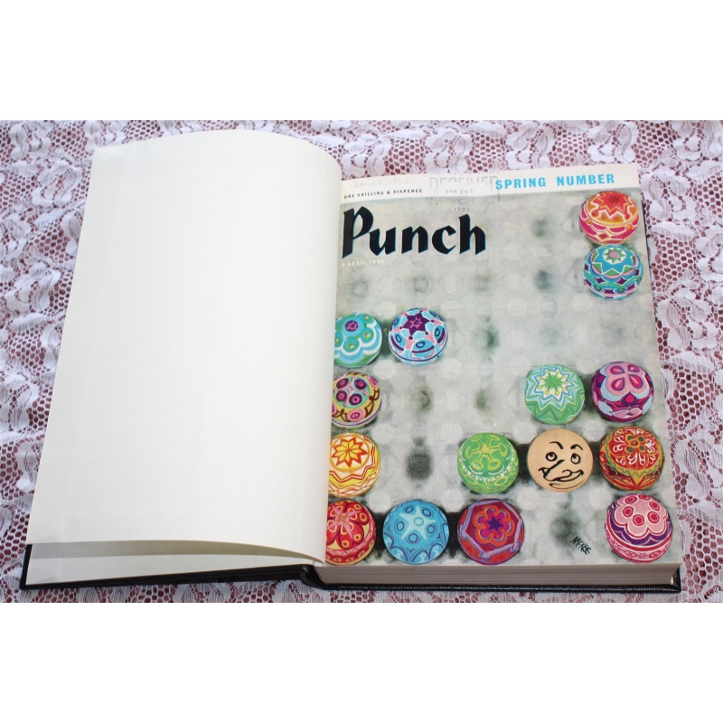 1966 NOS. 6552-6564 Punch Magazine Bound Compilation Volume 250