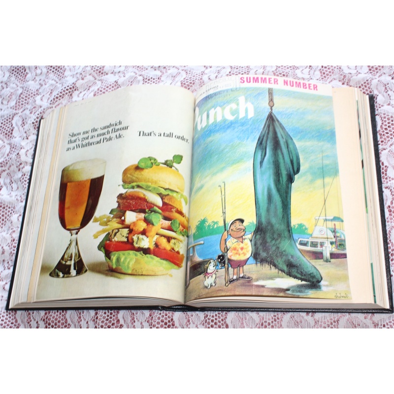 1966 NOS. 6552-6564 Punch Magazine Bound Compilation Volume 250