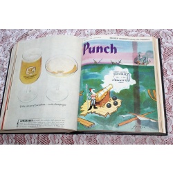 1966 NOS. 6552-6564 Punch Magazine Bound Compilation Volume 250