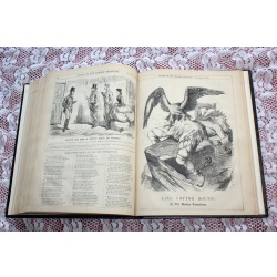 1861 Punch Magazine Bound Compilation Volume 40-41