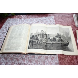 1874 JAN- JUNE Illustrated London News Bound Volume LXIV