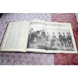 1874 JAN- JUNE Illustrated London News Bound Volume LXIV