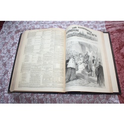 1874 JAN- JUNE Illustrated London News Bound Volume LXIV