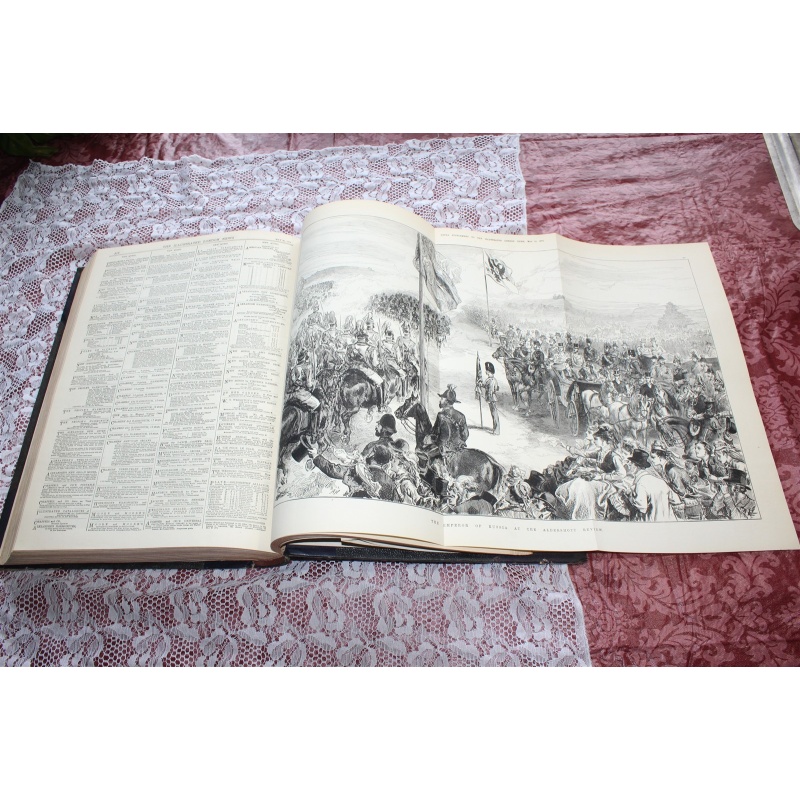 1874 JAN- JUNE Illustrated London News Bound Volume LXIV
