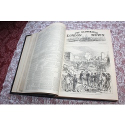 1875 JULY - DEC. Illustrated London News Bound Volume LXVII
