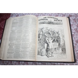 1875 JULY - DEC. Illustrated London News Bound Volume LXVII