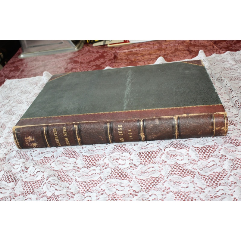 1864 JAN. JUNE Illustrated London News Bound Volume XLIV